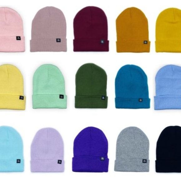 Beige / Sand Simple Beanie / Tuque - Picture 2 of 4